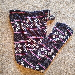 💥 3/$20 Winter Fleece Medium Pajama Bottoms!